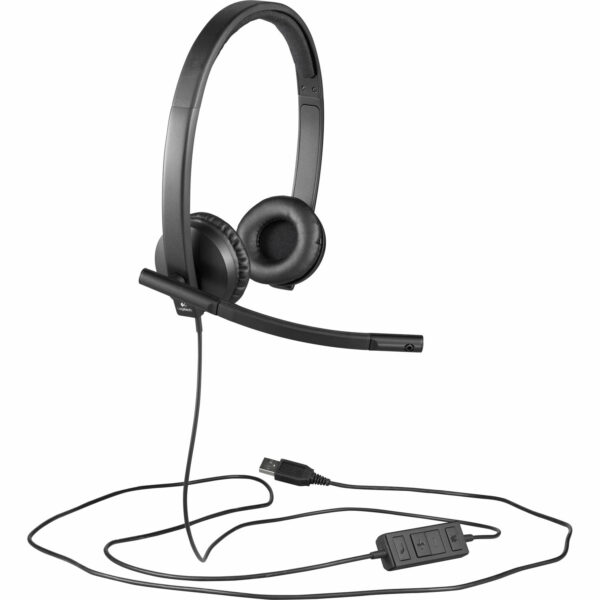 Logitech H570e Headset Black