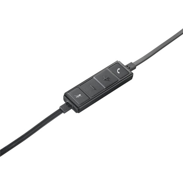 Logitech H650e USB Wired On-Ear Active Noise Cancelling Headset