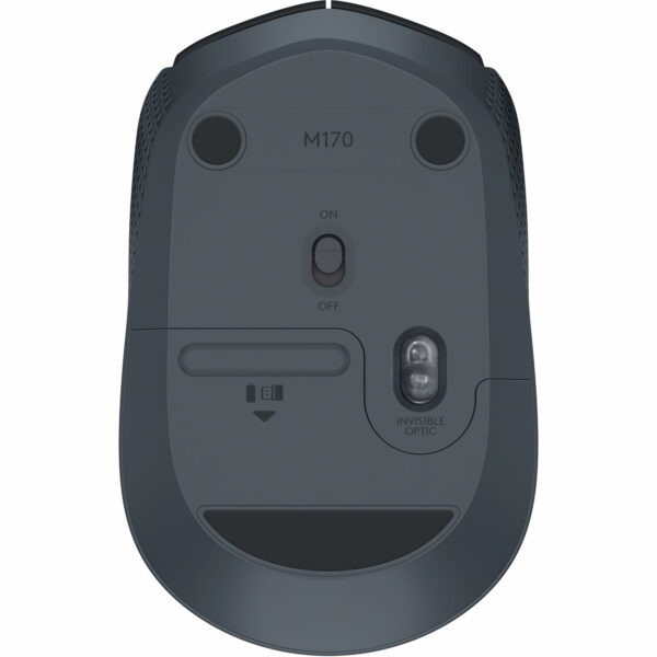 Logitech M170 Wireless USB Mouse – Black - Image 4