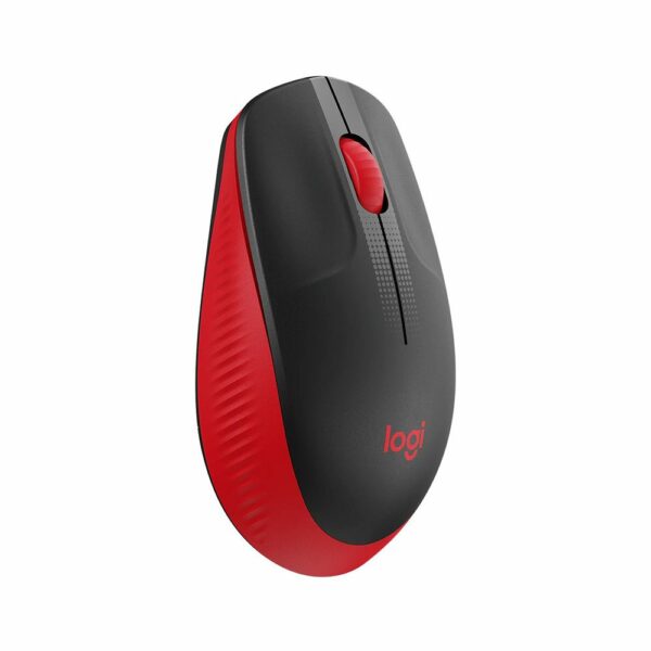 Logitech M190 Full-Size Wireless USB Mouse – Red - Image 2