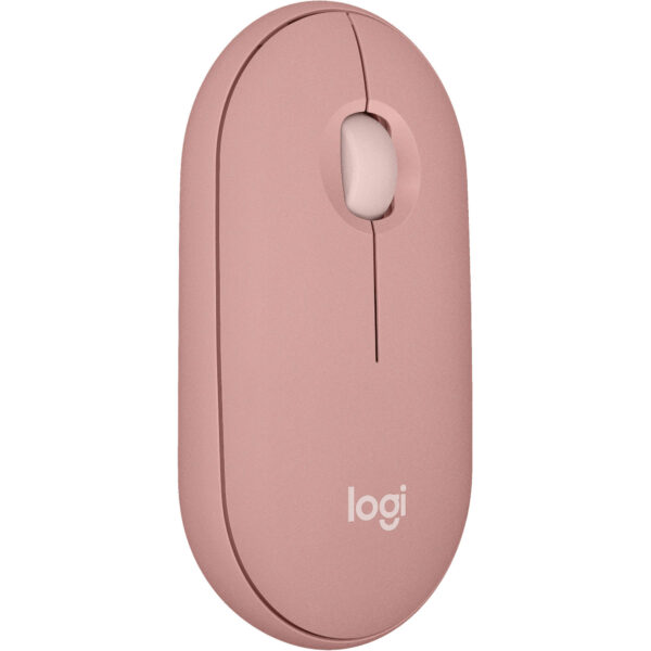 Logitech Pebble Mouse 2 M350s Slim Bluetooth Wireless Mouse – Tonal Pink