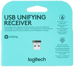 Logitech USB Unifying Receiver for Unifying Mouse or Keyboard
