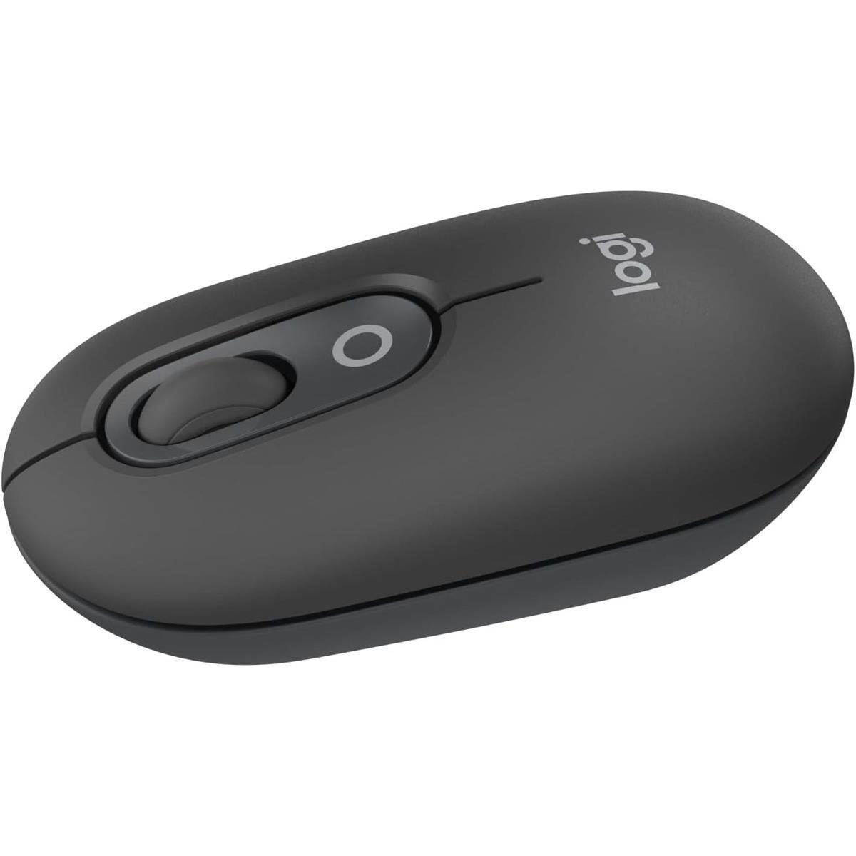 Logitech POP Bluetooth Wireless Mouse with Customizable Emoji - Nightfall
