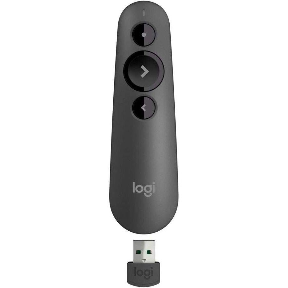 Logitech R500 Wireless Laser Presentation Remote - Black